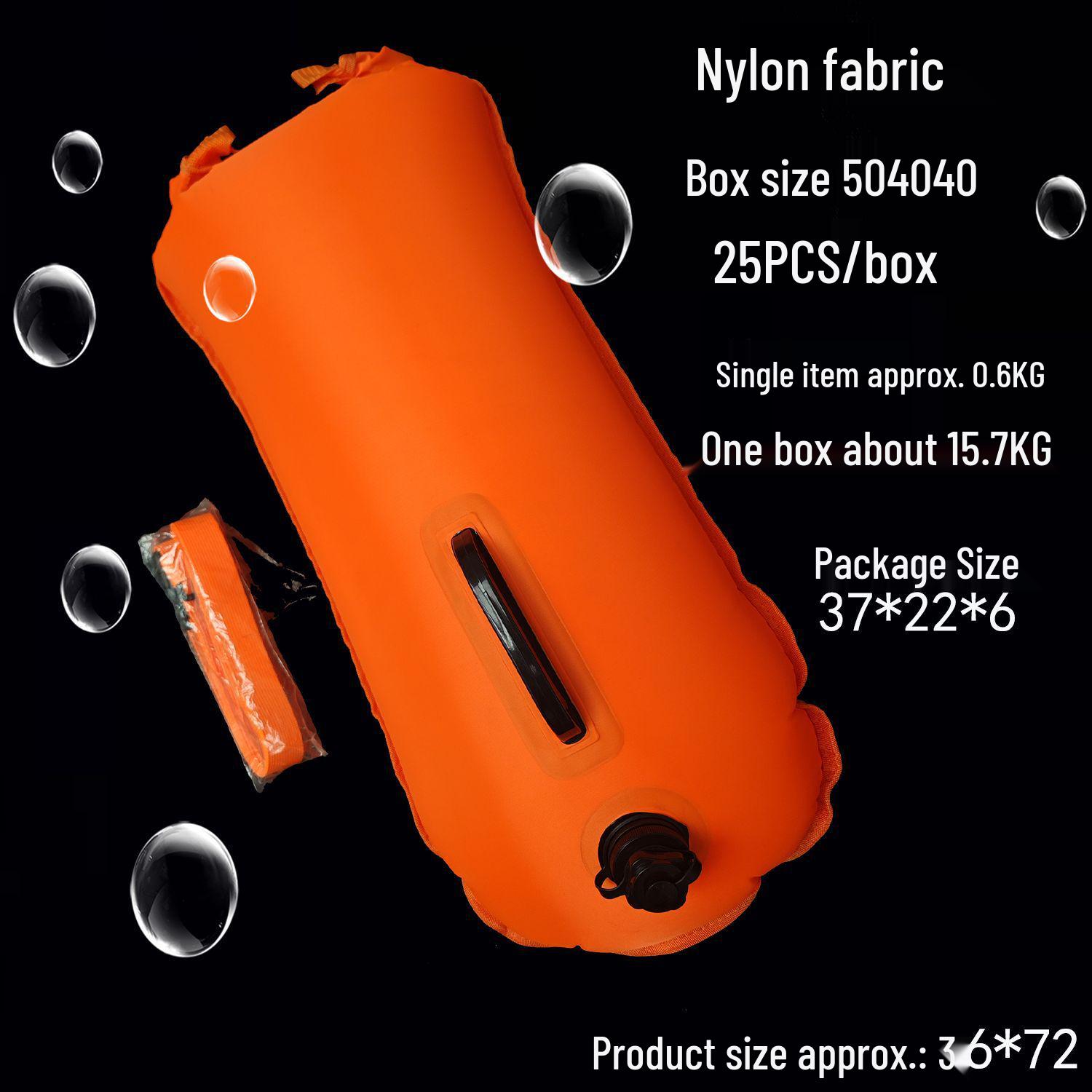 

Буй для плавания Tagalong: Портативная двухкамерная подушка безопасности против утопления