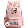 Anime Gedruckt Ein Stück Rucksack Rucksack Kinder Junge Mädchen Schule Tasche Teenager Student Cartoon Bookbag Outdoor Rucksack