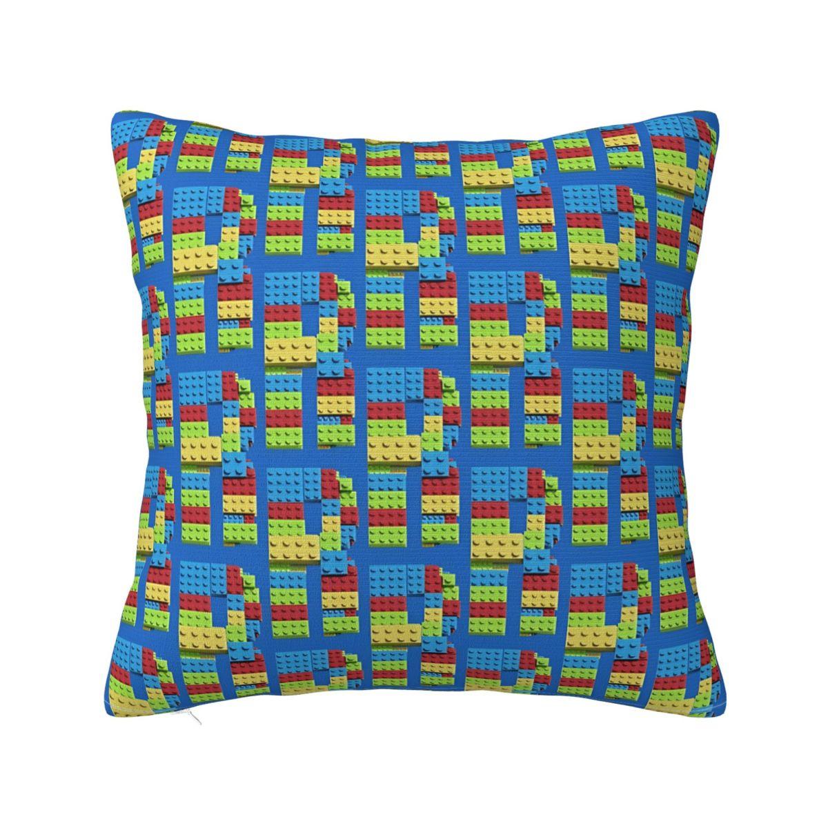 Building Blocks 90s Throw Pillow Cover Throw Pillow 4545cm Pillowcase 30x30cm 12x12in