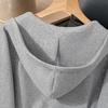 Women's Double-Zip Hooded Sweatshirt Jacket