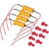 4pcs New 4x 50W 6 Ohm Load Resistor For Fix LED Bulb Fast Hyper Flash Turn Signal Blinker