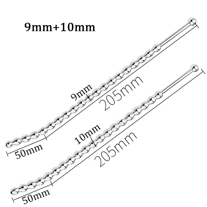 Penis Plug Metal Urethral Dilator Sounding Rod Adult Sex Toys For Men Cock Uretra Dilatation Stainless Steel Urethral Sounds
