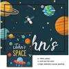 Posters And Prints Wall Pictures Baby Kids Room Decor Custom Name Astronaut Alphabet Numbers Nursery Wall Art Canvas Painting