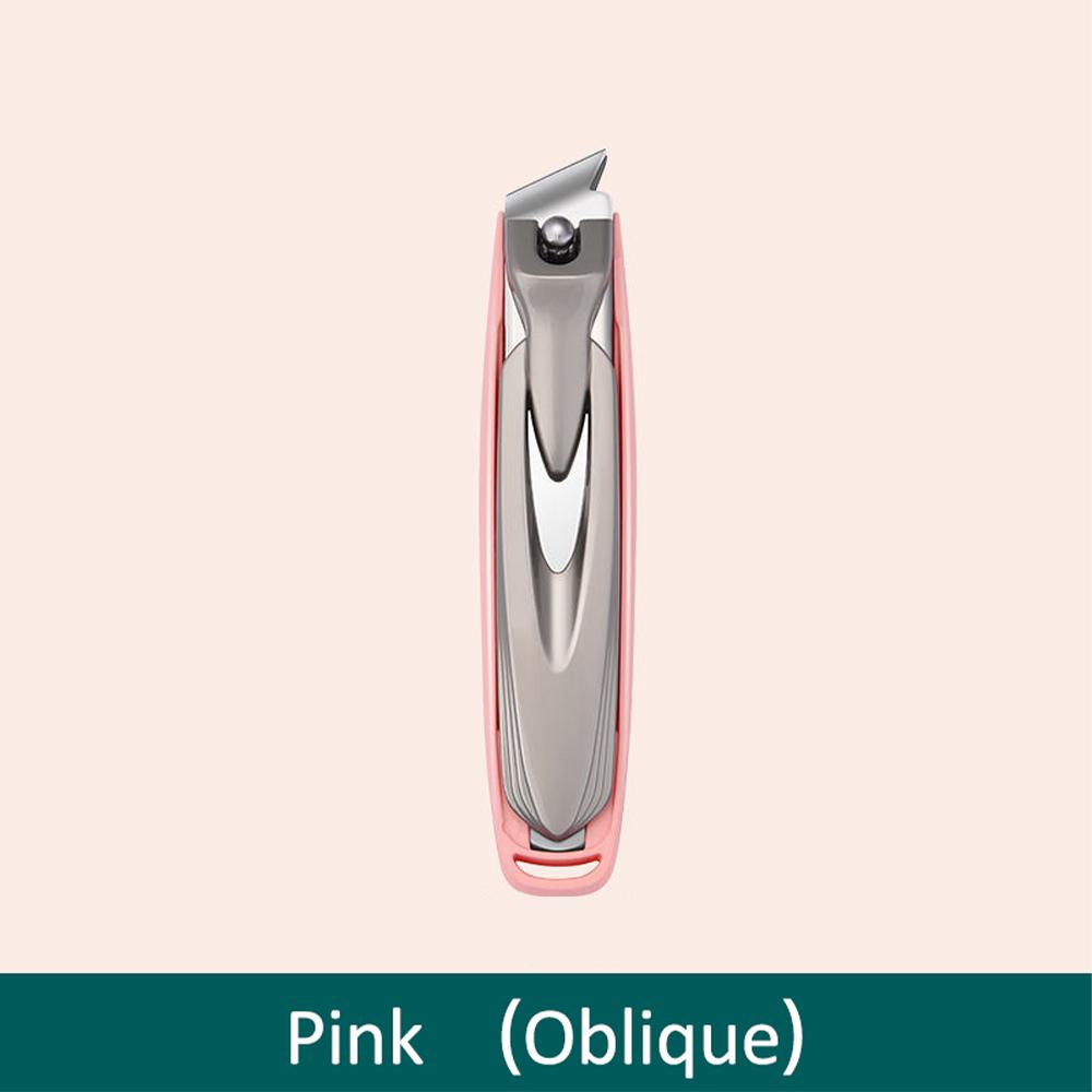 Tagliaunghie colorate Tagliaunghie antispruzzo Design staccabile Tagliaunghie Strumento per unghie manicure in acciaio inossidabile