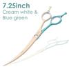 Fenice Professional 6.5/7 Ίντσες JP440C Μακαρόν Πολύχρωμο Ευθεία Κοπής Καμπυλωτό Αραιώματος Ψαλίδι 4 τεμ. Σετ Ψαλίδια Καλλωπισμού Κατοικίδιων