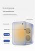Xiaxin 8L Dual-Use Car & Home Mini Fridge with Semiconductor Cooling for Dorms, Masks, and Medicine.