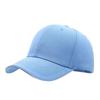 Custom Logo Solid Color Six-Panel Brushed Cotton Baseball Cap
