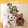 Bear Plush Dog Toy Animal Stuffed Doll Cartoon Room Bed Decoration Gift Kids