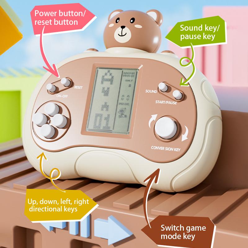 Children'S Toys Classic Square Game Console Mental Exercise Decompression Game Console Christmas Gifts, Birthday Gifts
