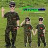 2026 Stilvolles Camouflage Sommer Kurzarm Set für Jungen und Mädchen