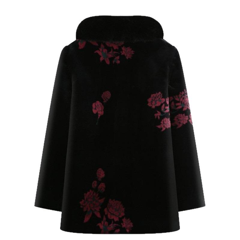 Winter Imitation Mink New Coat Winter Thickened Long Coat Velvet Top