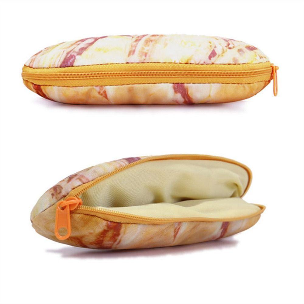 Simulate Bread Plush Bread Pencil Bag Storage Bag Pencil Pouch Bread Pencil Case  School Supplies