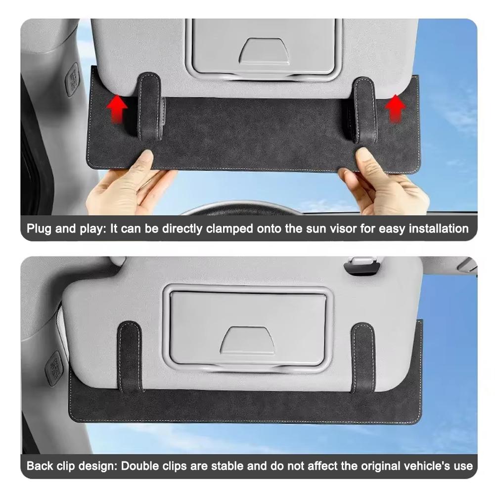Easy Installation Anti Glare Extender Car Sun Visor Sunshine Occlusion