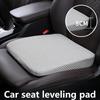 Car Seat Height Pad Thickened Memory Foam Car Seat Cushion For Sedentary Car Drivers Anti-Slip Beveled Design Leveling Pad