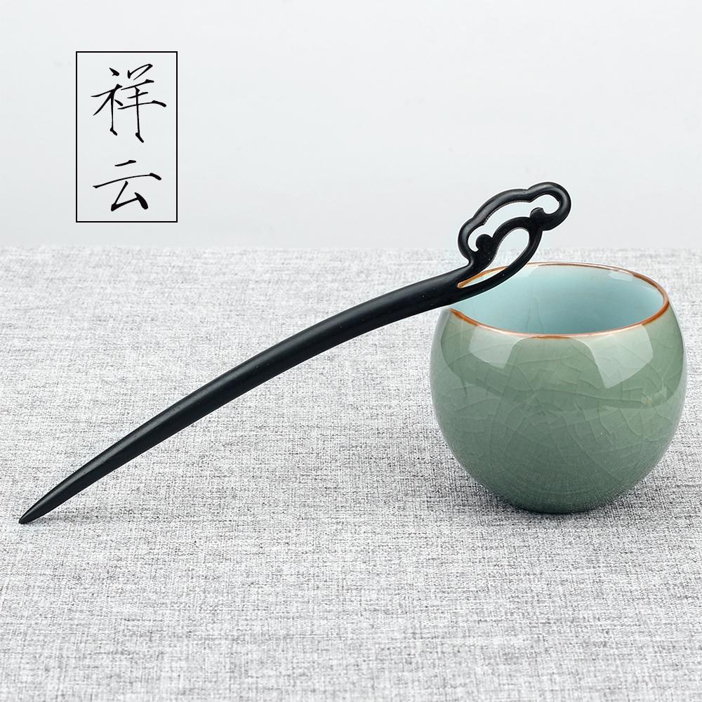 47Style Retro Sandalwood Hair Clip Hairpin Chinese Ancient Carved Wooden Chopstick Hair Stick Cosplay Party Headwear Accessories