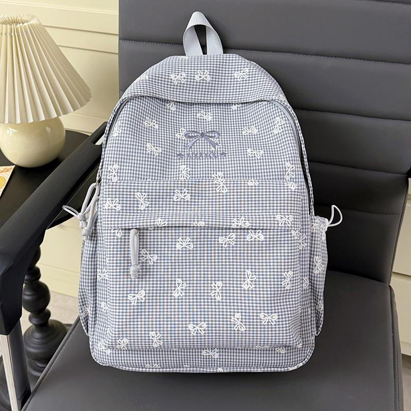 Schoolbag new schoolbag female ins Japanese girl college style backpack Korean version Harajuku printed middle school student casual backpack