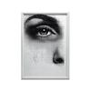 Stylish Eye Stylish Eye, 40X50 Cm, Gold Aluminum Frame, 230 Gsm Matte Paper
