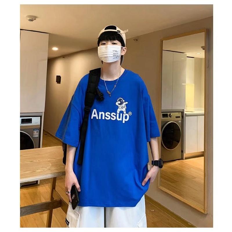 Men Short Sleeve T-Shirts Letter Graphic Print Half Sleeve Tshirts Pullover T-shirt Casual Tee Man Casual Round Neck Retro Tops For