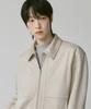 210Edit Men'S Vegan Suede Trucker Jacket [Stone]_Zg1Jp100