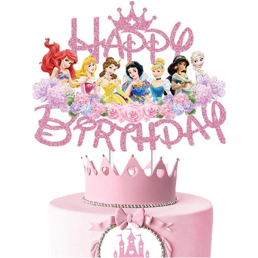 Princess Anime Keychains Stickers Stamps Cosplay Masks Photo Booth Props Gifts for Guests Kids Party Favors Baby Showers