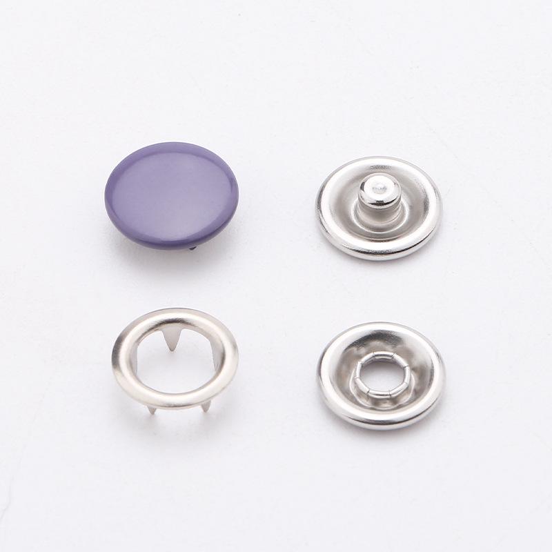 9.5MM Stainless Steel Colorful Baby Clothes Snap Button