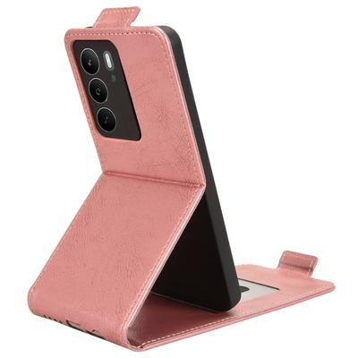 For Realme C71 4G Stand Case Magnetic Clasp Vertical Flip Leather Phone Cover with Card Holder
