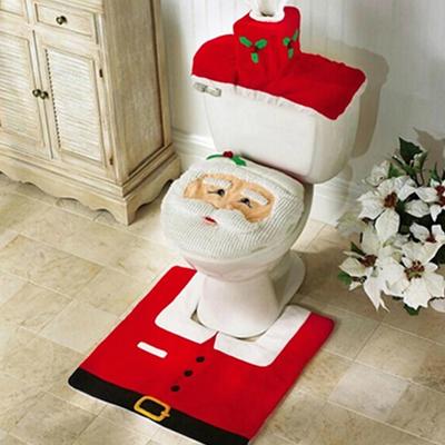 Nou Husă de Toaletă Drăguță de Crăciun Creativă Covoraș de Baie Moș Crăciun Articole de Crăciun Decorațiune Cadou pentru Casă Anul Nou