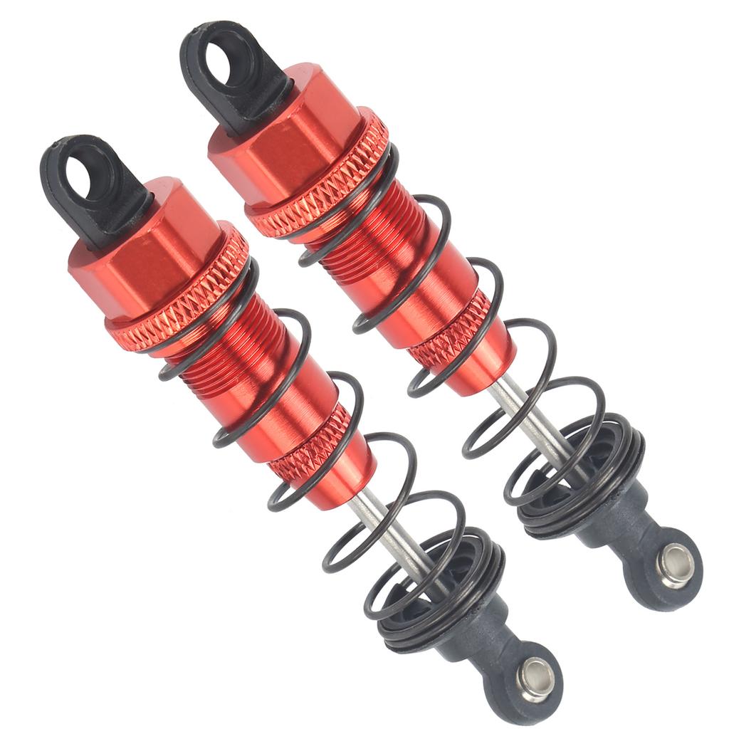 85mm Aluminum Alloy RC Shock Absorber Spring Damper Fit for Traxxas Slash 2WD RC Car PartsRed