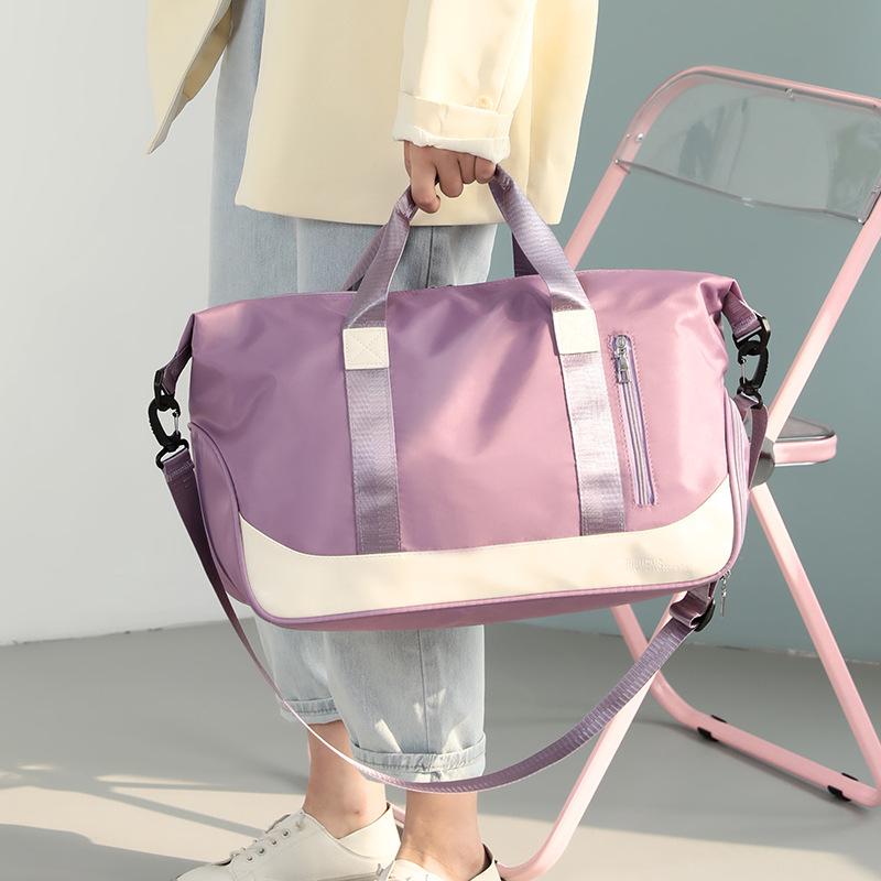 Travel Bag Female Short Distance Student Storage Luggage Bag Large Capacity Wet and Dry Separation Sports Yoga Bag Gym Bag