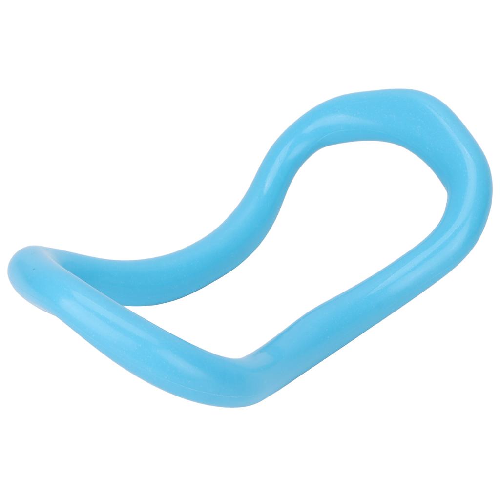 Jógový kruh Posilování svalové síly Lehký Přenosný PVC Modrý Fitness Pilates Kruh pro