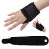 Wrist Support Adjustable Wrist Brace Sports Training Pain Sprain Wrist Protective WrapBlack