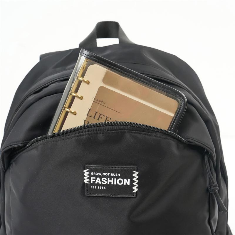 College-Stil Farbblock Rucksack Schülerrucksack Unisex Computertasche Leichter Reise-Rucksack mit großem Fassungsvermögen