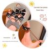 High Elasticity Milk Coffee Hair Ties for Girls - No Damage, Autumn/Winter Hair Accessories
