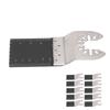 10Pcs Oscillating Saw Blade 34mm Multitool Quick Release Tool Set Kit for Wood Plastic