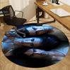 The Vampire Diaries Patroon Rond Tapijt, Binnen/Buiten Mat, voor Picknick, Speelkamer, Slaapkamer, Kantoor, Woonkamer, Huisdecoratie Tapijt, Verjaardagscadeau