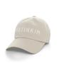 Mattengkim Applique Felt Logo Ball Cap In Light Gray