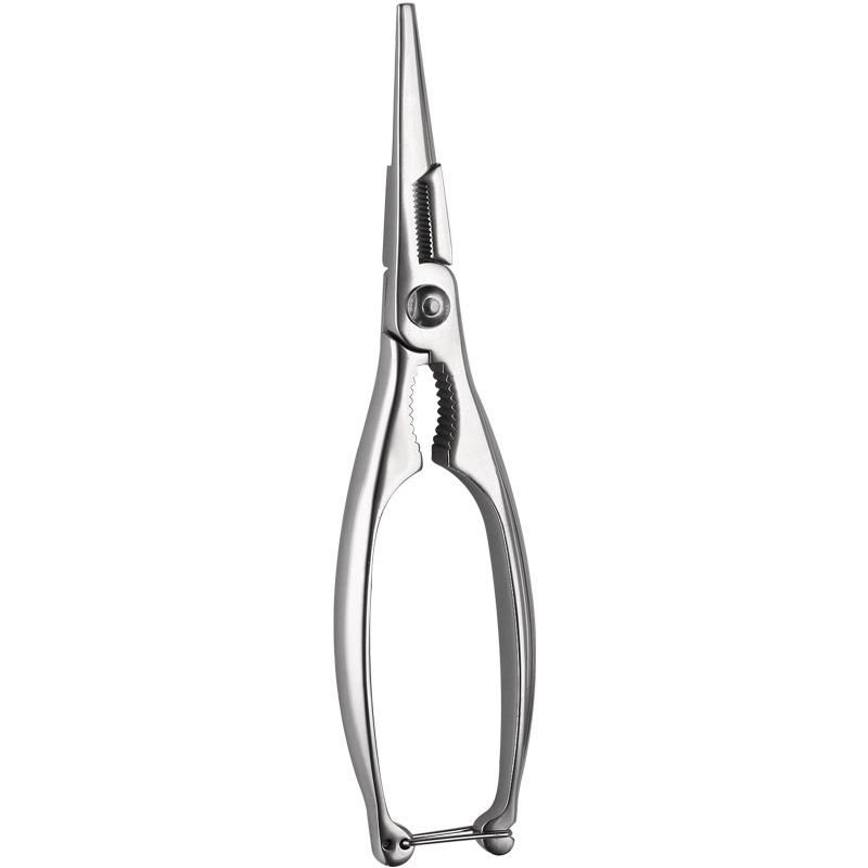 Stainless Steal Sharp Multi Chicken Bone Scissor Food Scissor for Vegetable Barbecue Meat Fish Tool