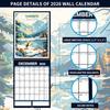 2026 Wall Calendar - 11.3" x 14.6" National Parks Wall Calendar 2026, Jan.2026 - Dec.2026, Hanging Calendar for Home or Office, 2026 Calendar for