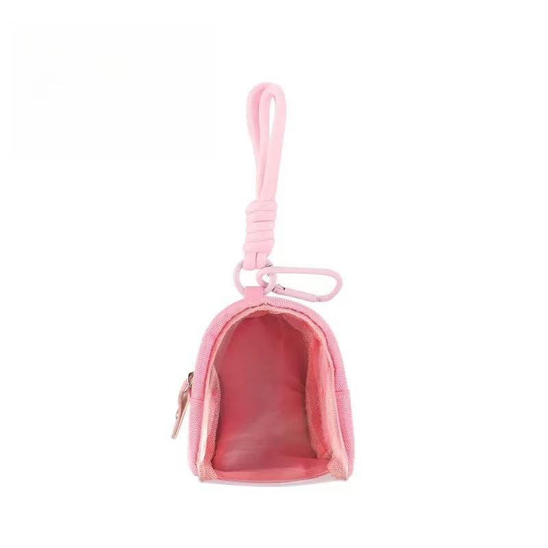 The New Millet Barwoo Storage Bag Transparent Coin Purse Canvas Headset Coin Doll Hanging Bag
