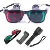 Worth Four-Light Test with Glasses Red/Green Optometry Tool Optical Torch 18650 Battery Powered Rechargable Tool
