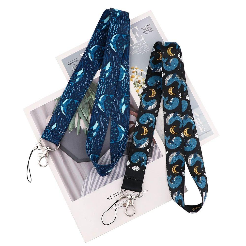 Hang Rope Phone Hang Rope Mobile Phone Strap Marine Animal Phone Lanyard Whale Shark Lanyards