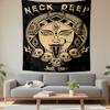 Neck Deep Kali Ma Tapestry Wall Hanging, Punk Band Poster Art, Music Wall Decor for Bedroom Living Room Dorm