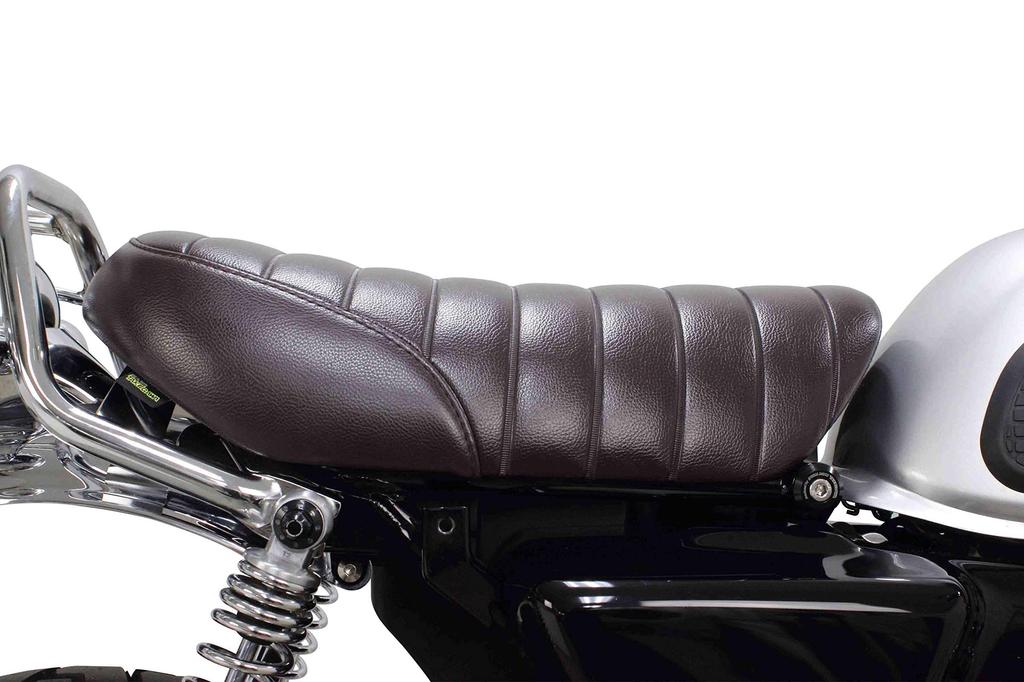 SP TAKEGAWA Seat Tuck Roll Sheet Brown Tuck Roll Sheet Seat Resin Monkey 125 Monkey 125 Thai Model Base (JB02-1000001~), (MLHJB02) 09-11-0250