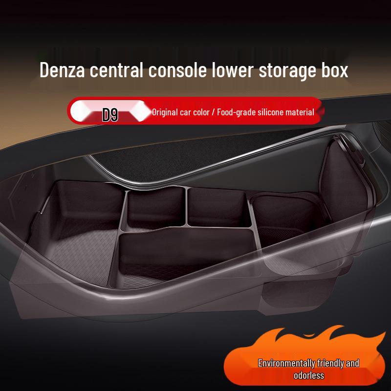 BYD D9 Center Console Silicone Storage Organizer & Glasses Case