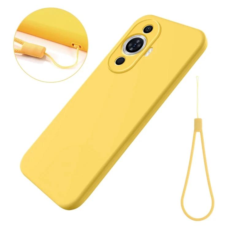 For Huawei nova 11 / nova 12s 4G / nova 12 Lite 4G Liquid Silicone Drop-proof Case Soft Lining Anti-scratch Phone Cover