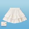Girls' Korean Style Tiered Ruffle Skirt