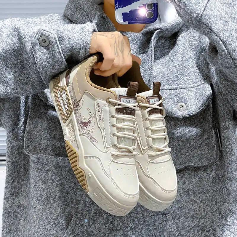 Fashion Plateforme Low Black Sneakers Woman Vulcanize Women's Shoes Size 45 And 46 Tennis Trainer Sports Popular Minimalist Temis