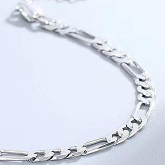 Fußkettchen für Damen, schlichter Stil, verstellbare Länge, hohle Kette, polierter Edelstahl, Damen-Fußkettchen, Schmuck für den Fuß, Fußkette, Geschenk zum Geburtstag oder Jahrestag