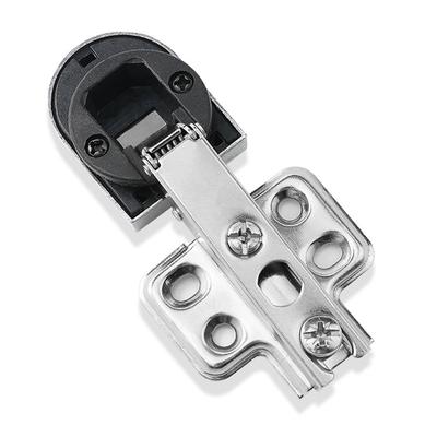 2Pcs Opening 26mm  Glass Door Hinge For Cabinet Door Display Wine Cabinet Door Damping Hinge Ordinary Hinge