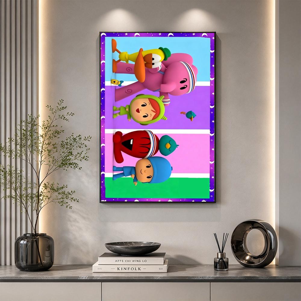 Pocoyo 5D Diamond Painting Round Diamond Rhinestones Mosaic Diamond Embroidery Wall Paintings Rhinestones Gift Frameless